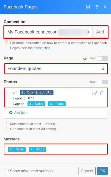 social media automation workflow