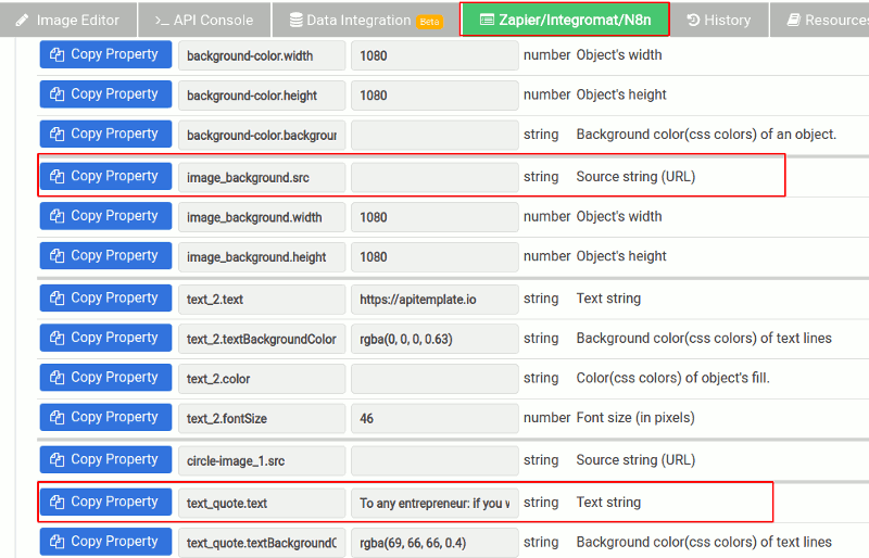 airtable table storing social media content captions and hashtags
