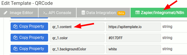Automated QR code creation