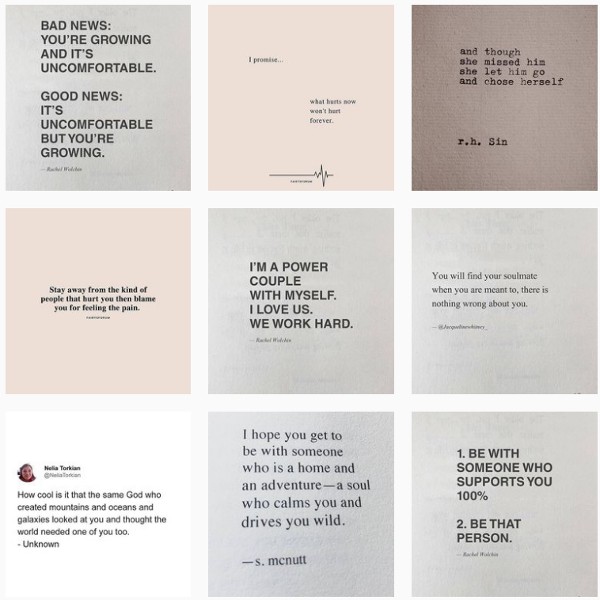 goodquotes.co Instagram quote feed example