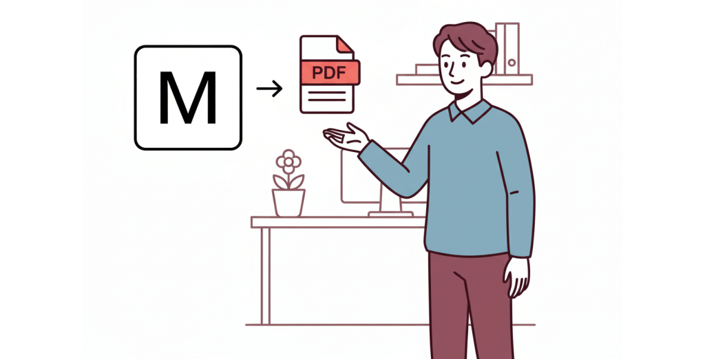 Convert Markdown to PDF API