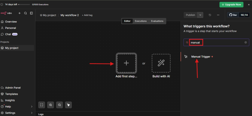 n8n Edit Fields node configured in raw JSON mode with sample invoice data for APITemplate